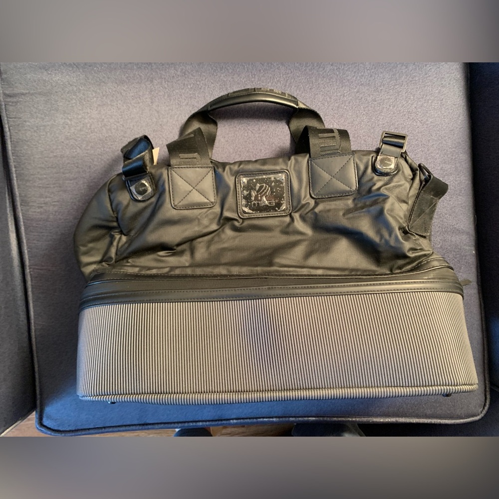 Black MPG Gym Bag NWT lots of storage